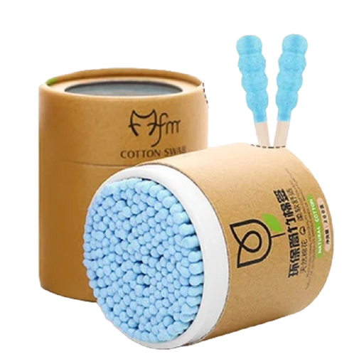 Cotton Fioc in Legno a Doppia Testa 200 pz in confezione