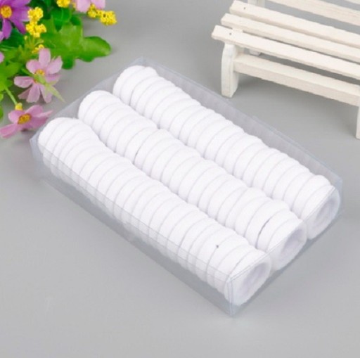 Cotton Hair Bands Set - 66 pcs