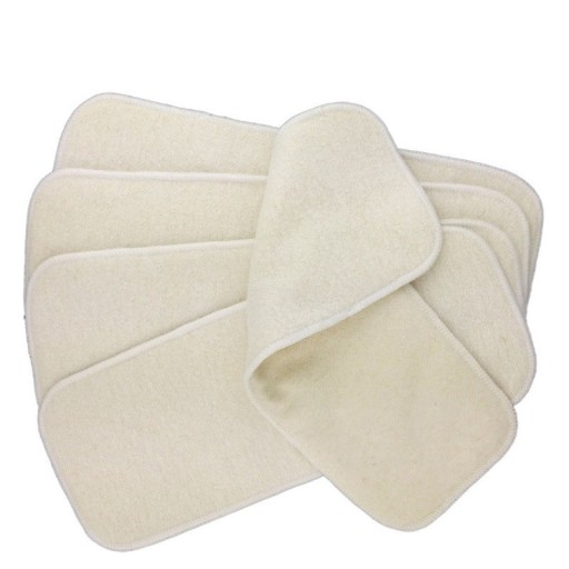 Couches à insert en fibre de chanvre 5 pcs