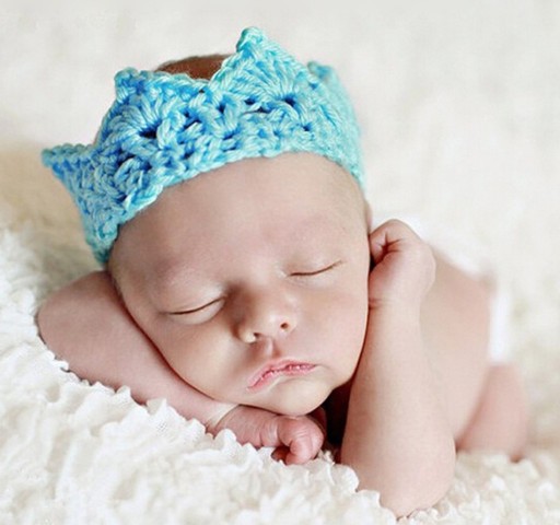 Couronne en crochet pour enfants A475