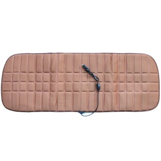 Coussin chauffant pour siège arrière de voiture 12V Housse de siège chauffante de protection pour banquette arrière Housse électrique de voiture avec régulation de température