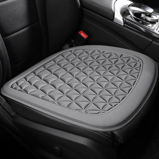 Coussin de siège auto 3D Protecteur de siège auto Coussin confortable respirant Facile à nettoyer Lavable Coupe universelle Design élégant