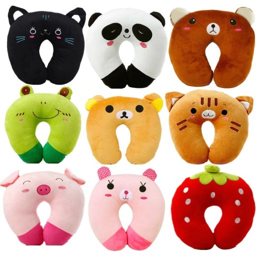 Coussin de voyage pour enfant en forme d'animal