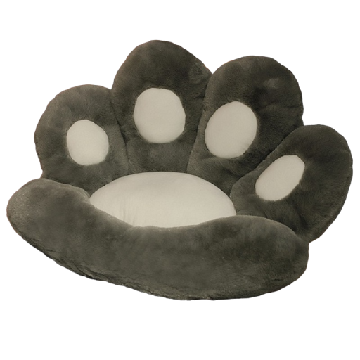 Coussin en peluche patte 70 cm T918