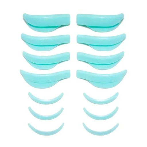 Coussinets en silicone pour extensions de cils permanentes Applicateurs et outils de recourbement de cils Pinces 3D Ensemble de cosmétiques