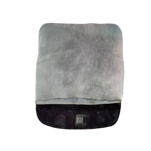 Couverture chauffante avec poche pour les pieds
