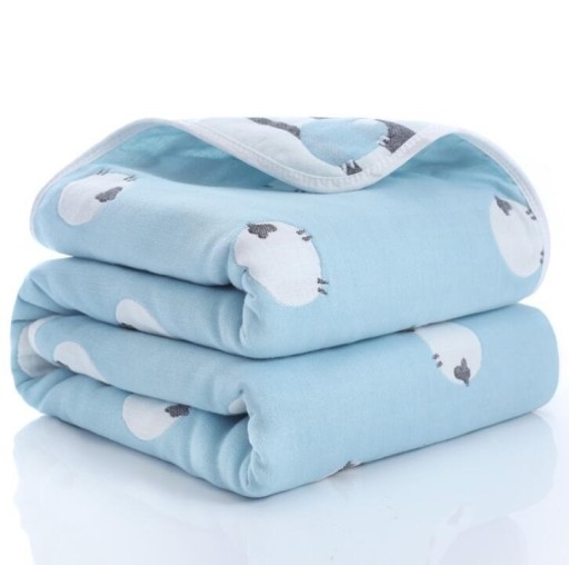 Couverture en coton pour enfants 80x80 cm
