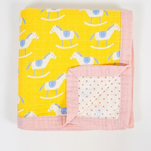 Couverture pour enfant à deux couches