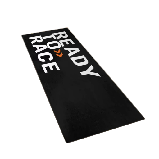 Covoare de bucătărie 50 x 150 cm cu inscripția Ready to Race și fund antiderapant, covor absorbant pentru bucătărie și hol cu motiv de motorsport