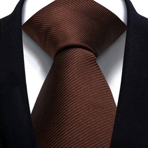 Cravate unie élégante 146 x 8 cm Cravate classique pour homme Accessoire stylé pour costume Cravate pour occasions formelles et informelles