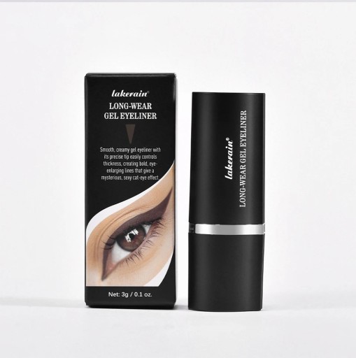 Crayon à yeux crémeux waterproof longue durée 3 g 7,7 x 2,5 cm en 4 teintes pour tracer des lignes précises et marquées