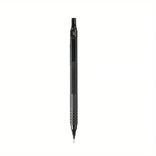 Crayon mécanique de 0,7 mm avec corps en métal Centre de gravité bas pour une écriture et un dessin fluides Fournitures d’écriture