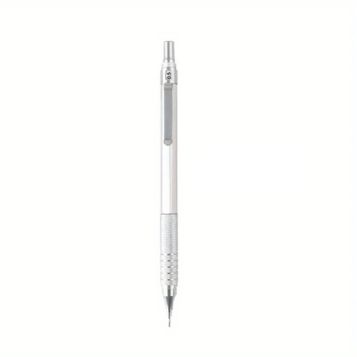 Creion mecanic de 0,5 mm cu corp metalic. Centru de greutate jos pentru scriere și desen precise. Rechizite de scris și desen pentru școală, birou și proiecte artistice.