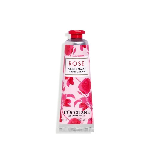 Crema de manos L'OCCITANE Manteca de karité 20% ROSA 30 ml Se absorbe rápidamente Protege las manos secas Cuidado de la piel coreano no graso