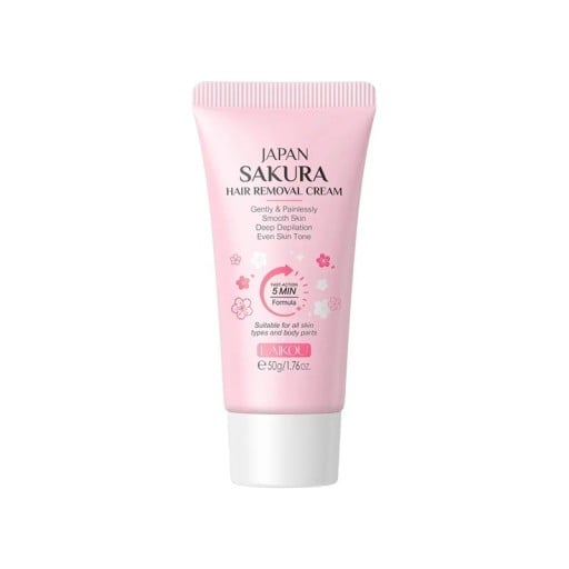 Creme depilatório 50 g com extratos vegetais creme hidratante para o corpo e zonas íntimas para homens e mulheres