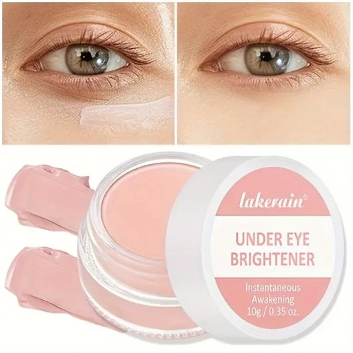 Crème Highlighter voor Onder Ogen 10 g met Hyaluronzuur en Sheaboter voor Neutralisatie van Donkere Kringen en Verheldering van de Kijk