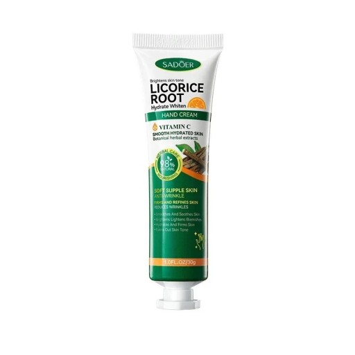 Crème hydratante blanchissante rapide pour les mains 30 g Correcteur de mélanine Peau morte Lisse les taches sombres Vitamine C 98% naturel