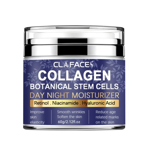 Crème pour le visage avec acide hyaluronique, rétinol et niacinamide 60 g Crème hydratante pour le visage Crème anti-rides