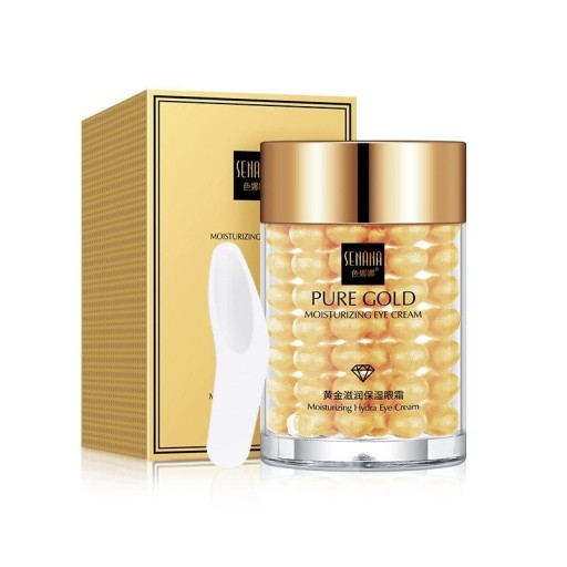 Crème pour les yeux avec de l'or 24 carats