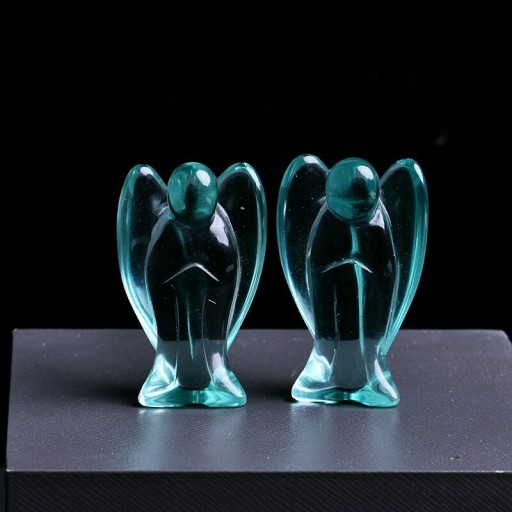 Cristallo a forma di angelo