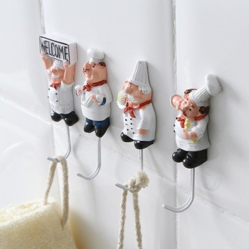Crochet de cuisine décoratif