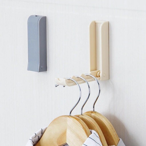 Crochet pliable autocollant