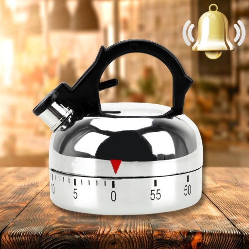Cronometru de bucătărie în formă de ceainic