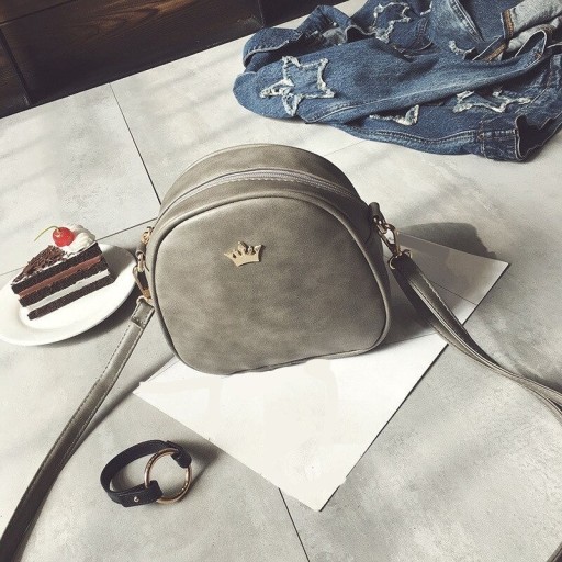 Crossbody-väska för kvinnor med krona