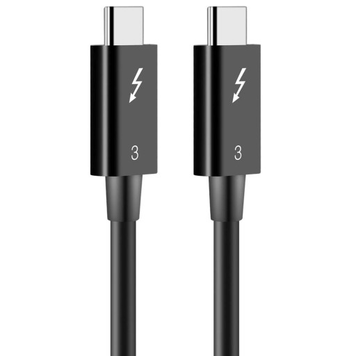 Csatlakozó kábel USB-C Thunderbolt M / M 70 cm