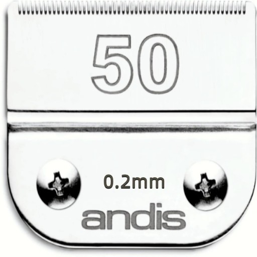 Csere vágófejek Andis, Oster, Wahl, Heiniger és Conair professzionális acél 0,2 mm-es kisállatvágó fejekhez, Model 50