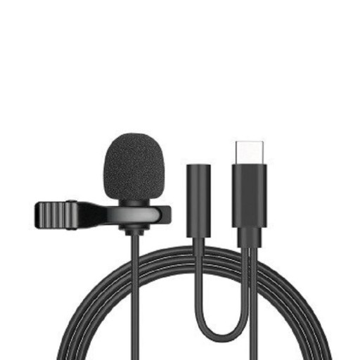 Csíptetős mikrofon mobiltelefonhoz