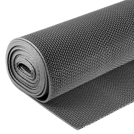 Csúszásgátló zuhanymatrac 40 x 90 cm PVC-ből, rácsos szerkezettel a biztonság érdekében a fürdőszobában, szaunában és a medencénél, vízálló
