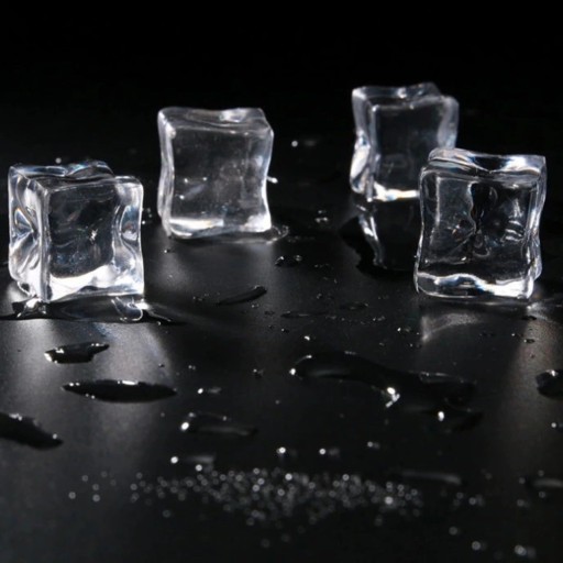 Cube de glace artificiel décoratif 5 pcs