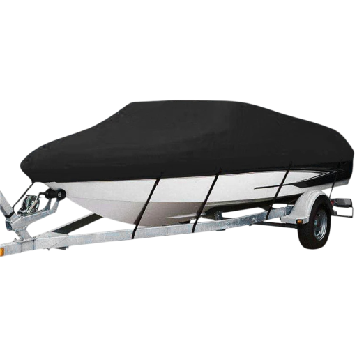 Cubierta para yate y bote de 11–22 pies 420×270 cm Impermeable Resistente a UV 210D lona cubierta Barco Accesorio de lona de remolque marino