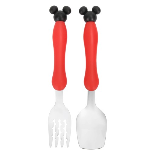 Cubiertos de colores para niños - 2 uds.