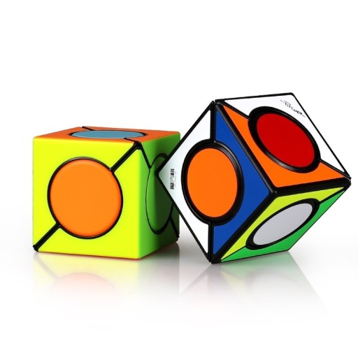 Cubo plegable colorido
