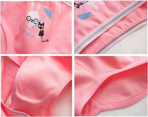 Cuecas femininas com estampado A627