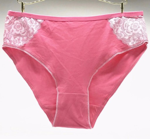 Cuecas femininas com flor - 4 pcs