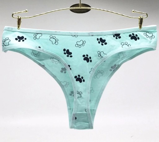 Cuecas femininas com patas - 5 pcs