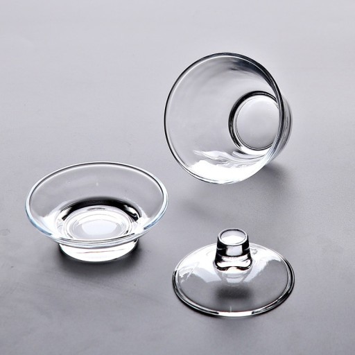Cuenco de té de cristal gaiwan