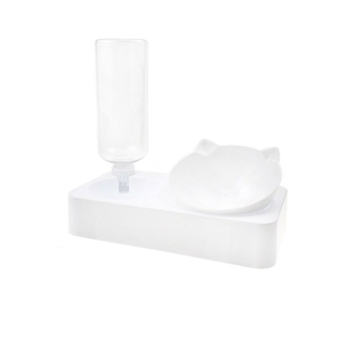Cuenco para gatos con dispensador de agua