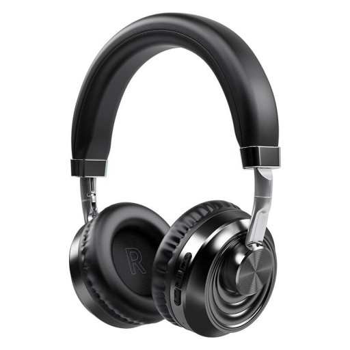 Cuffie wireless over-ear con padiglioni auricolari imbottiti Bluetooth 5.0 Autonomia fino a 12 ore Slot per scheda Micro SD Cavo audio