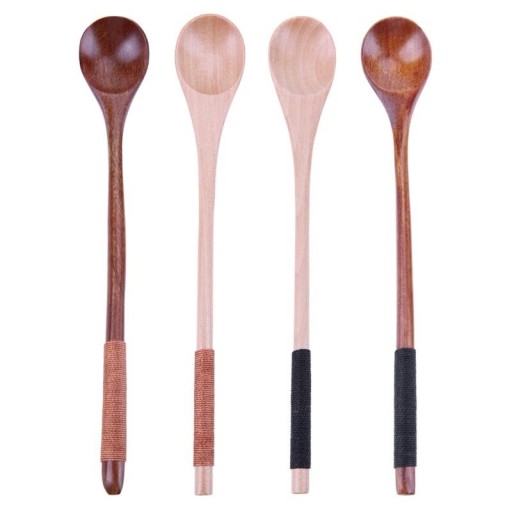 Cuillère en bois avec poignée J2509