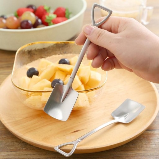 Cuillère en forme de pelle 2 pcs