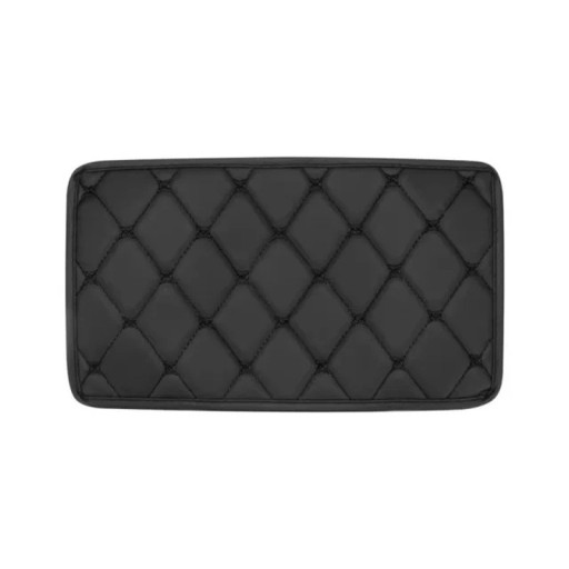 Culoar pentru cot 29 x 19 cm Universal negru din piele impermeabil praf impermeabil protector pentru cot de mașină Husa moale rezistentă din piele artificială