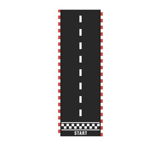 Culoar pentru masă 60 x 200 cm Culoar de masă cu pistă de curse Culoar decorativ din poliester pentru masă Decorațiune pentru petrecerea de curse