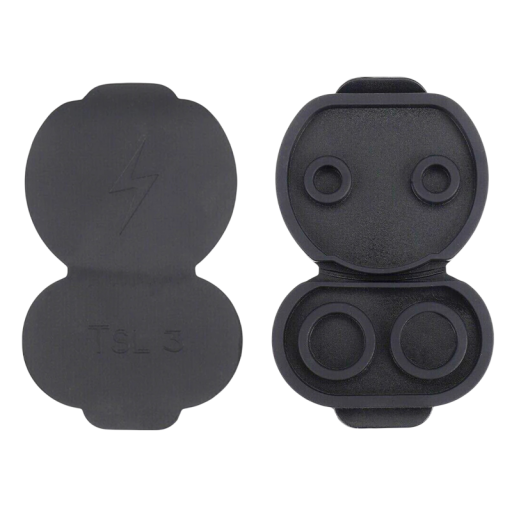 Culoare din silicon pentru portul de încărcare pentru Tesla Model 3 Rezistent la apă și praf Capac de protecție 11,2 x 7 cm Negru Pentru portul de încărcare al mașinii
