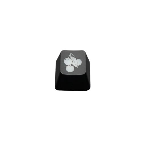Culoare transparentă a capacului cu logo CHERRY pentru tastatură mecanică ABS OEM R4 capac negru de schimb pentru setup RGB PC