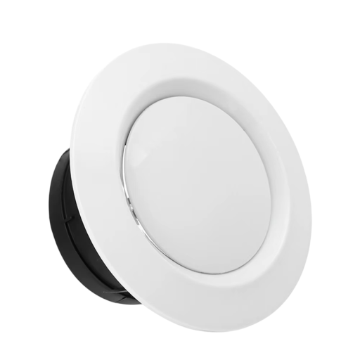 Culoare ventilatorului pentru tub rotund 150 mm 200x78x145 mm Grilaj de ventilație pentru ventilul de evacuare Capac pentru deschiderea de ventilație pentru circulația aerului