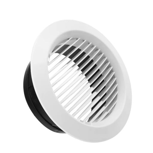 Culoare ventilatorului pentru tuburi rotunde 150 mm 200x78x145 mm Grilă de ventilație orificiu de ventilație Capac de protecție pentru ventilul de evacuare a aerului